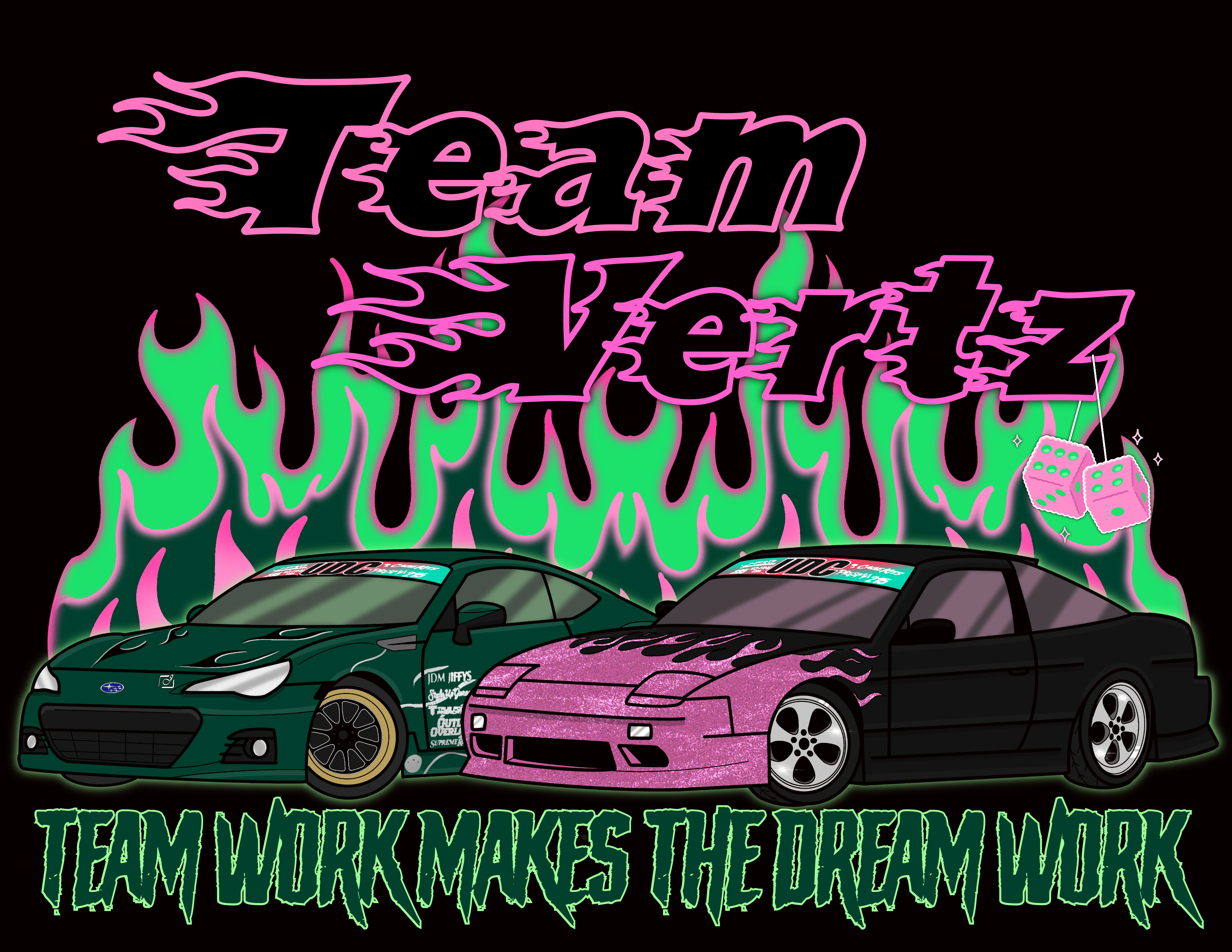 Team Vertz BRZ&240 Tshirt